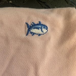Southern Tide Coral Polo